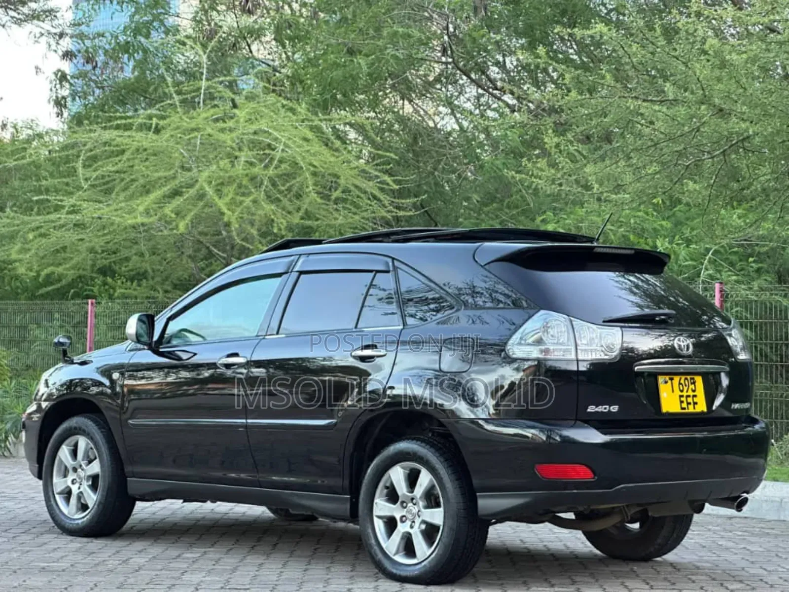 Toyota Harrier 2008 Black