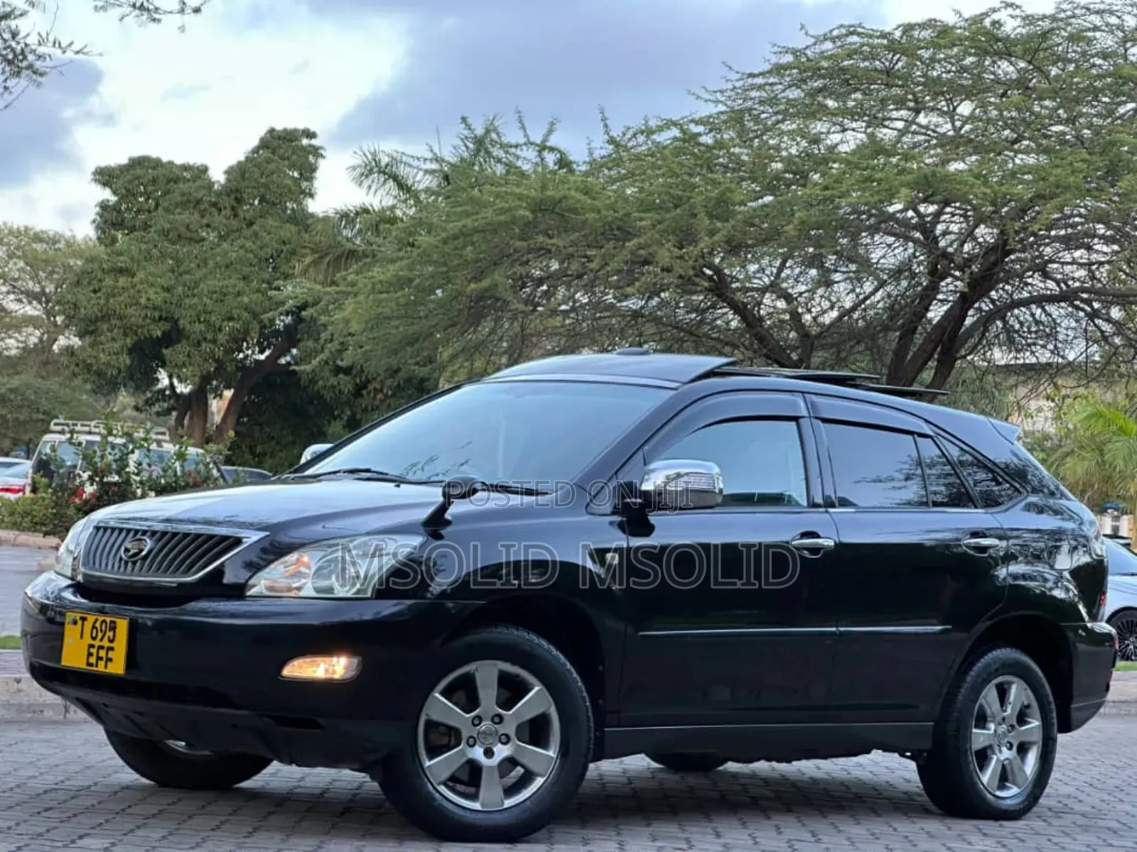 Toyota Harrier 2008 Black