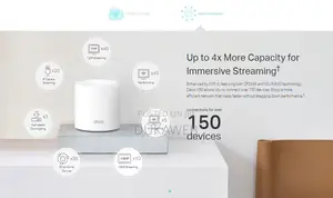Tp-Link Decox50 Wi-Fi 6 Mesh System 3-Pack With Homeshield – Brand New