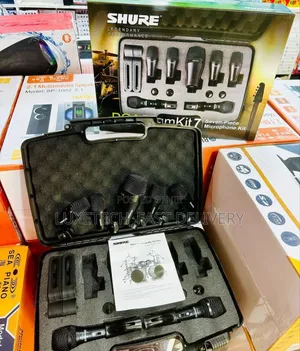 Shure Pgadrumkit7 7-Piece Drum Microphone Kit