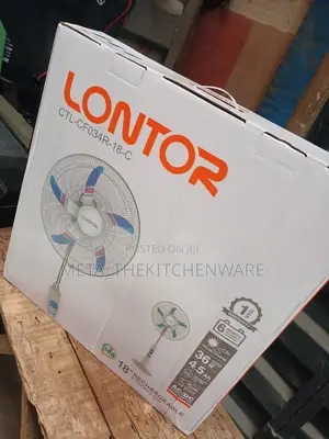 Lontor Rechargeable Standing Fan 18inch CTL-Cf034r-18-C.