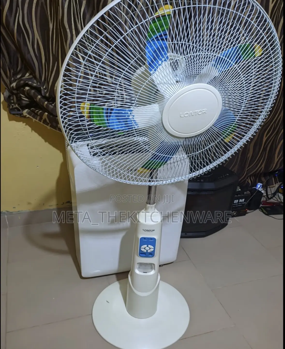 Lontor Rechargeable Standing Fan 18inch CTL-Cf034r-18-C.