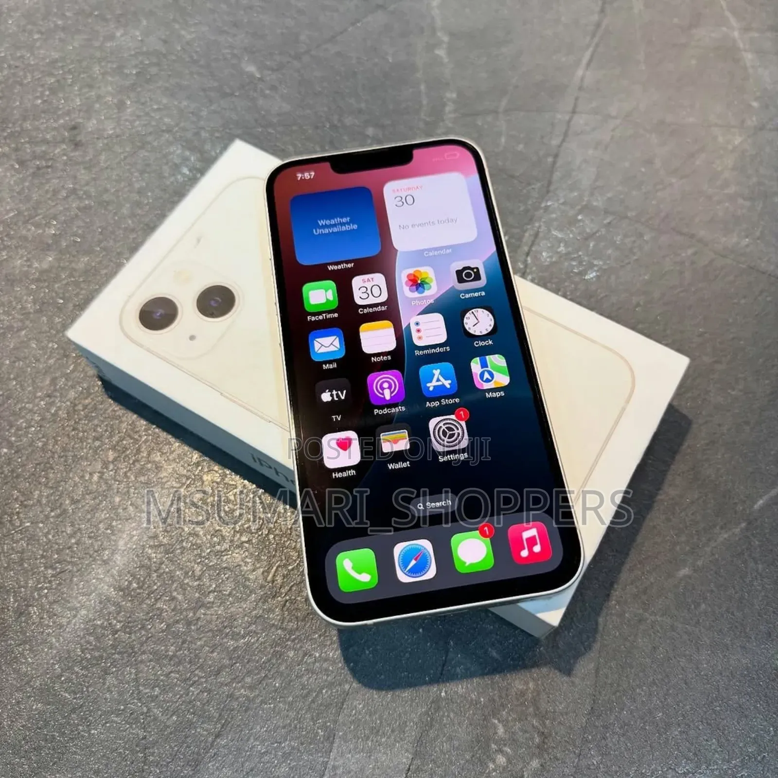 New Apple iPhone 13 128 GB White