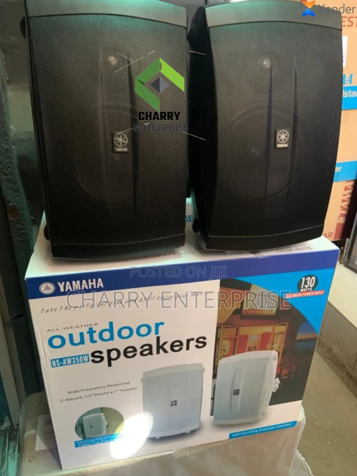 A Pair of Yamaha All-Weather Indoor/Outdoor Wall Mount Speakers 130w