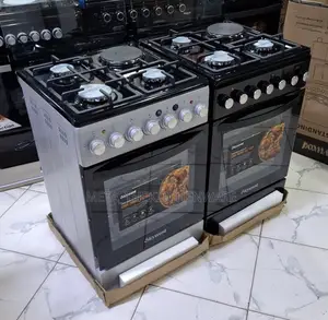Skywood Cooker 3 Gas + 1 Electric Plate + Electric Oven (50x50)Cm