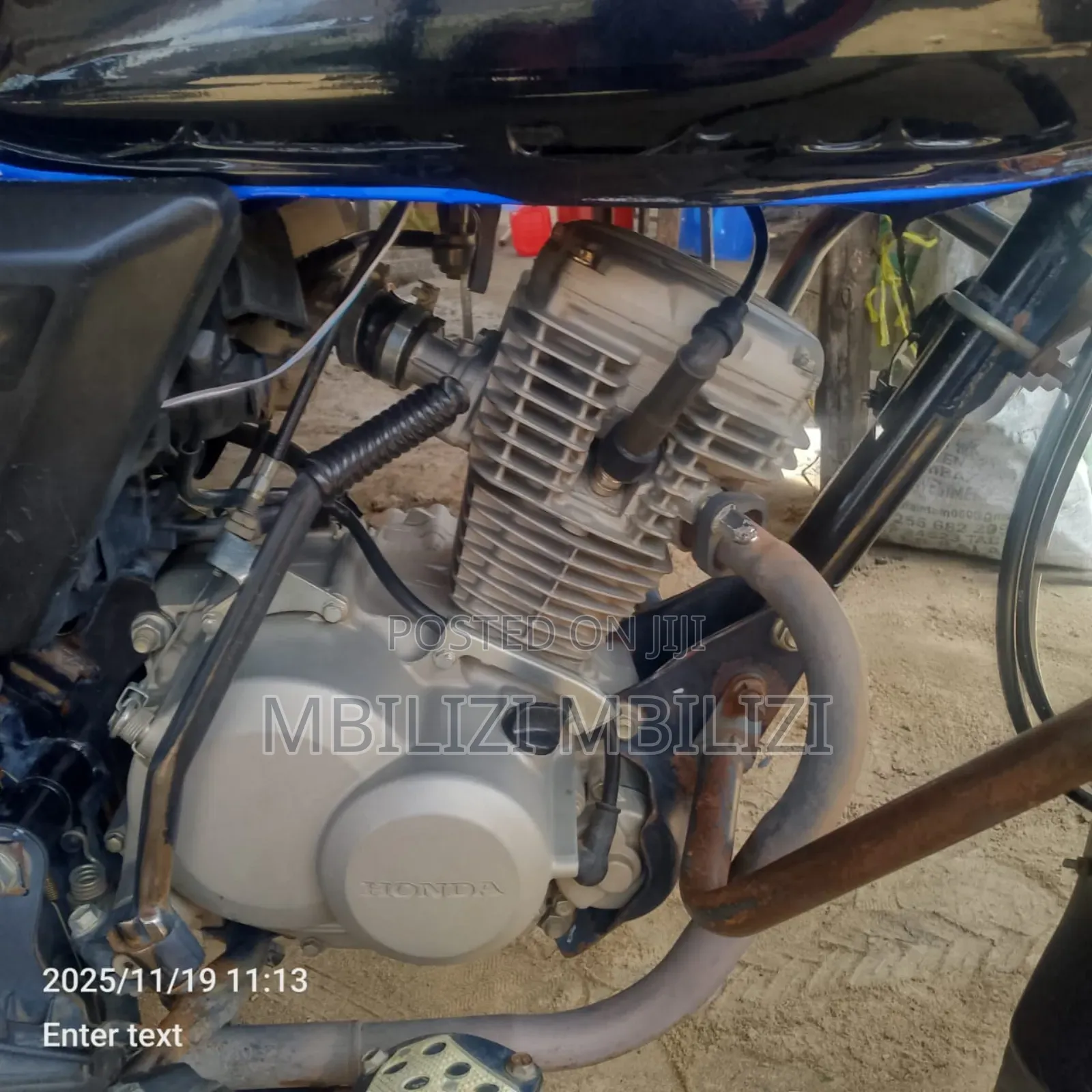 Honda CG110 2025 Blue