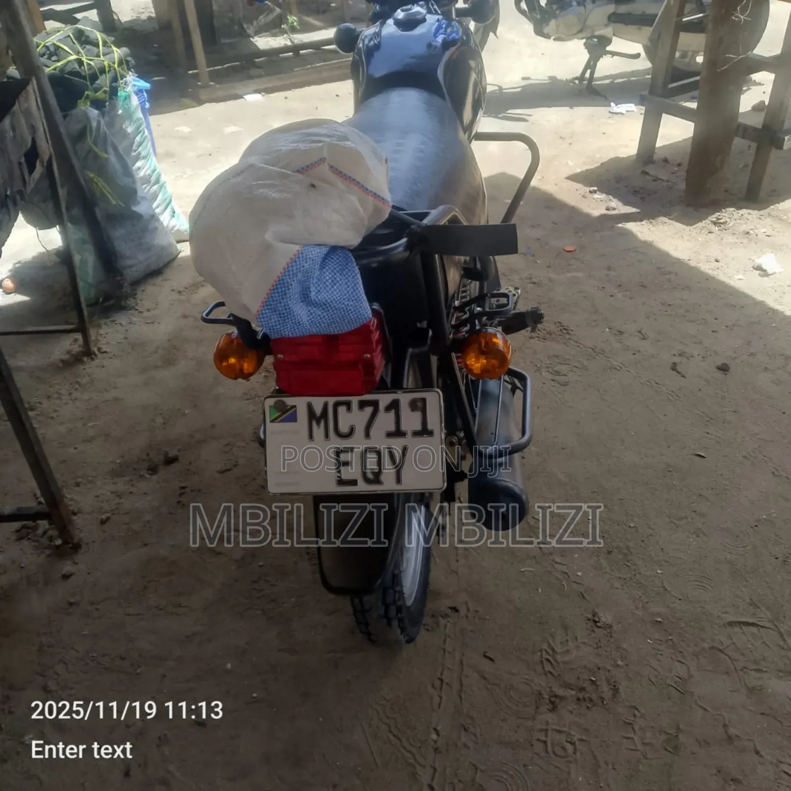 Honda CG110 2025 Blue