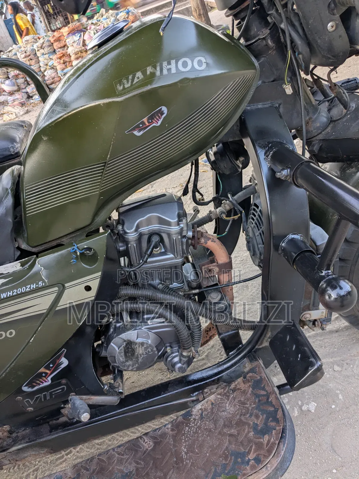 Motorcycle 2021 Green