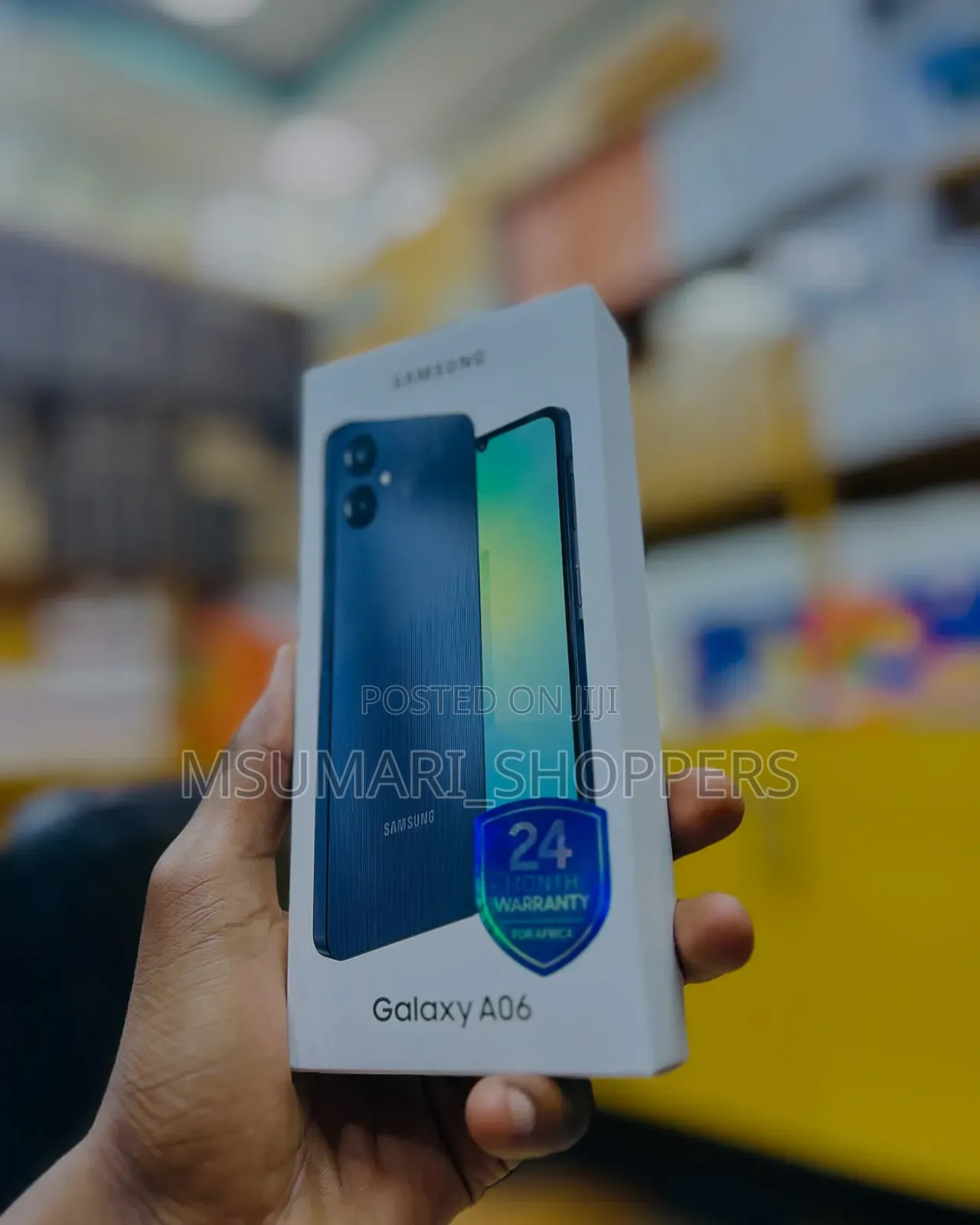New Samsung Galaxy A06 128 GB Black