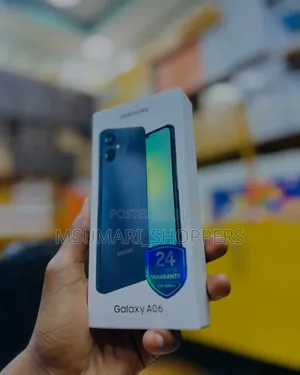 New Samsung Galaxy A06 128 GB Black