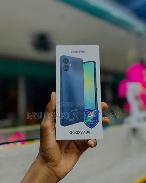 New Samsung Galaxy A06 128 GB Black
