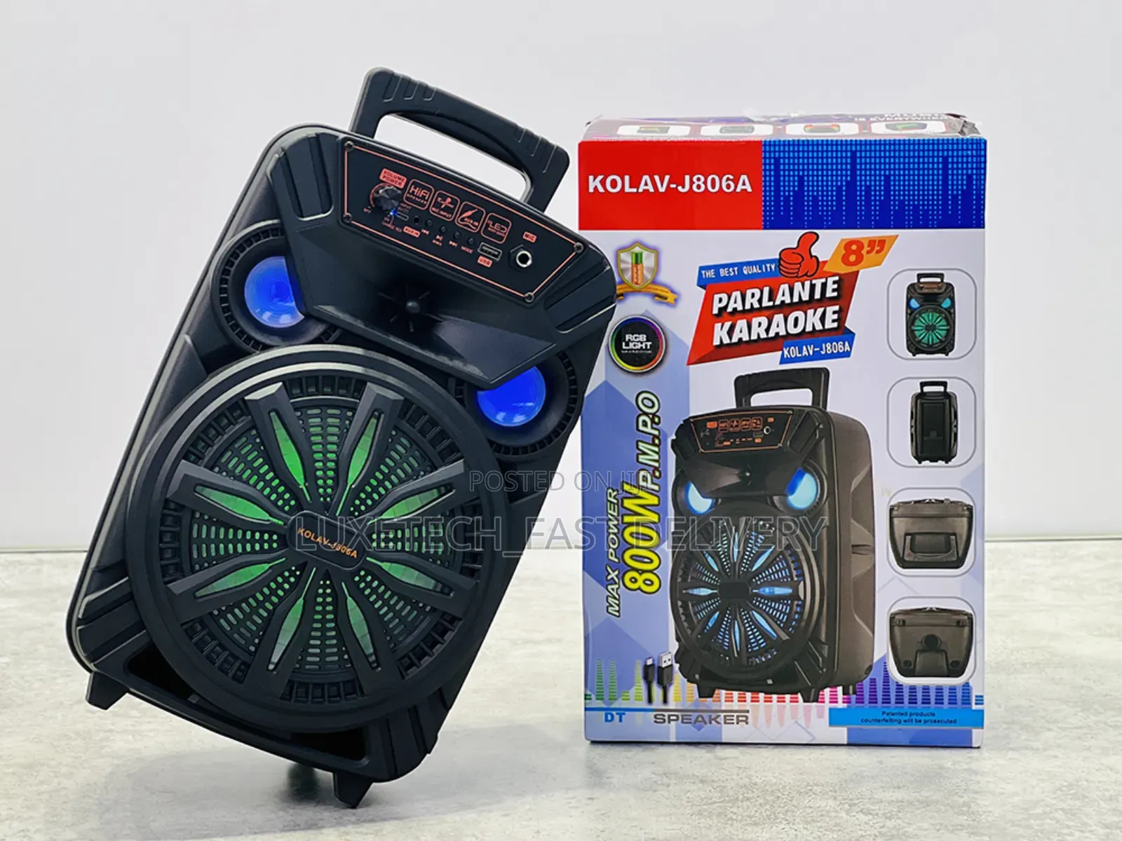 Kolav Portable Sound Speaker - Speaker Ya Matangazo