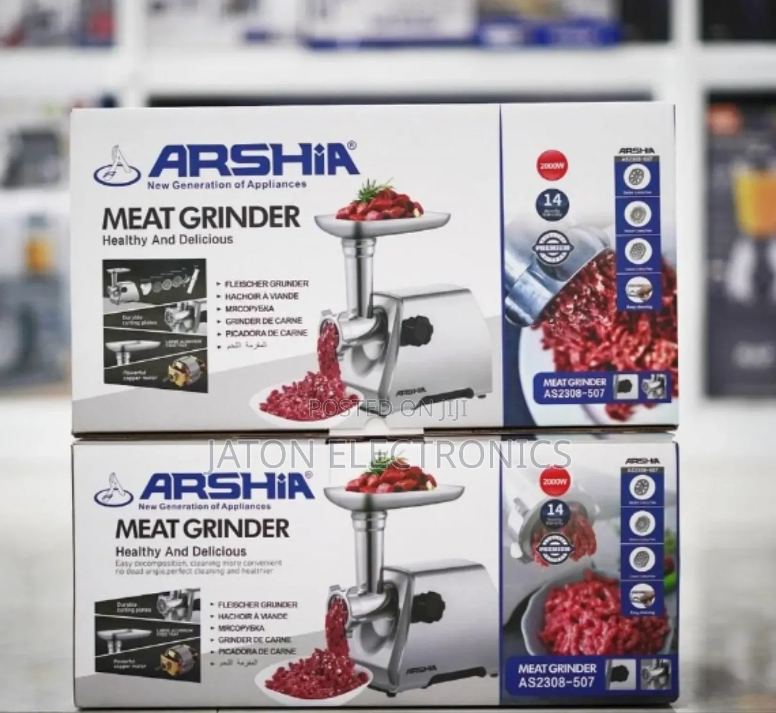 Arshia Meat Grinder 2000watts