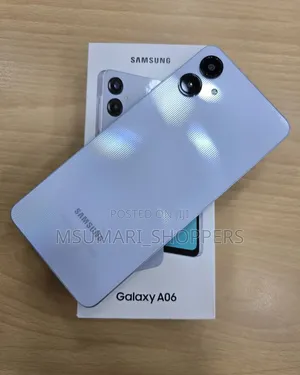 New Samsung Galaxy A06 128 GB White