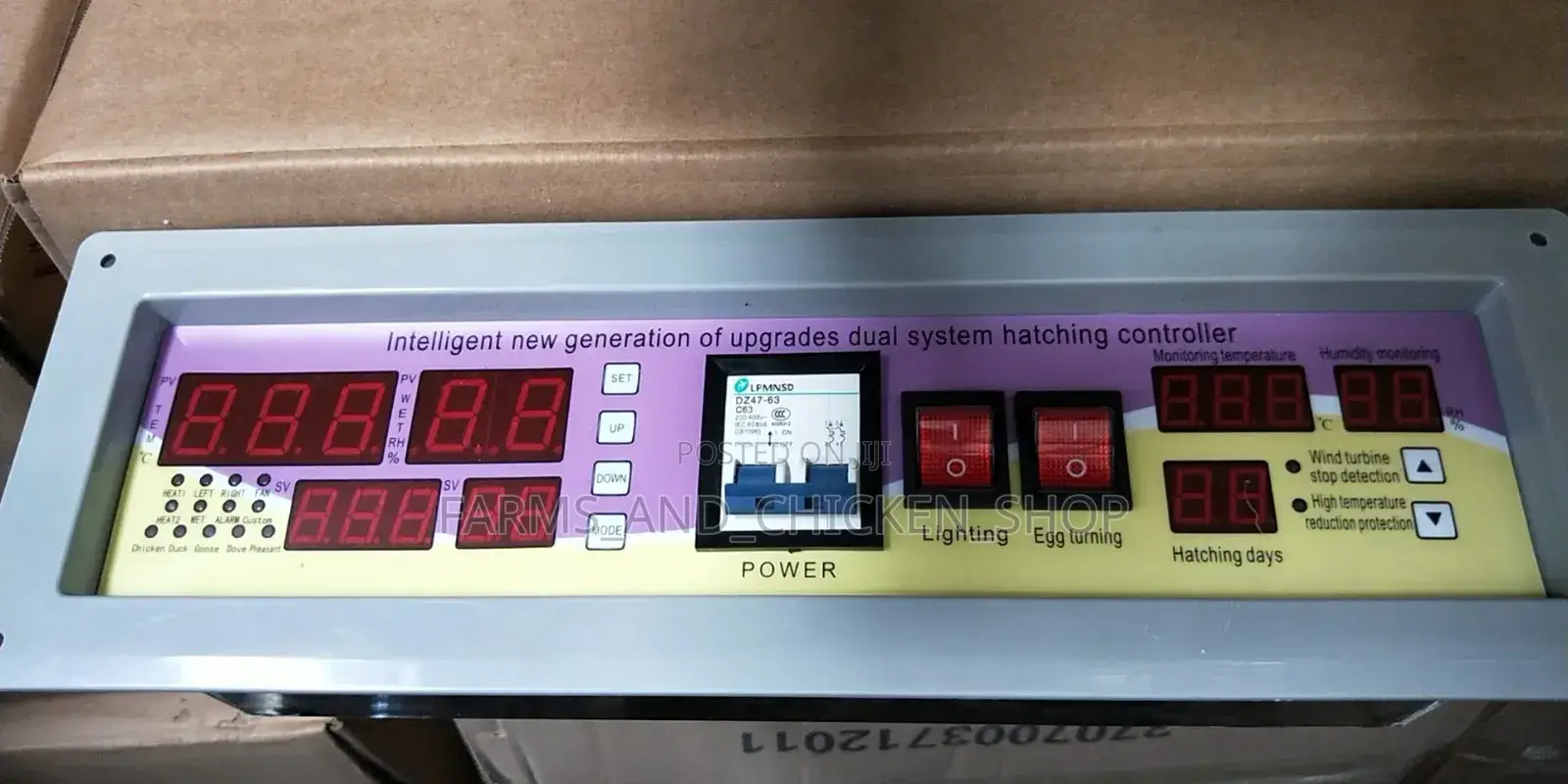 Dual System Incubator Controller