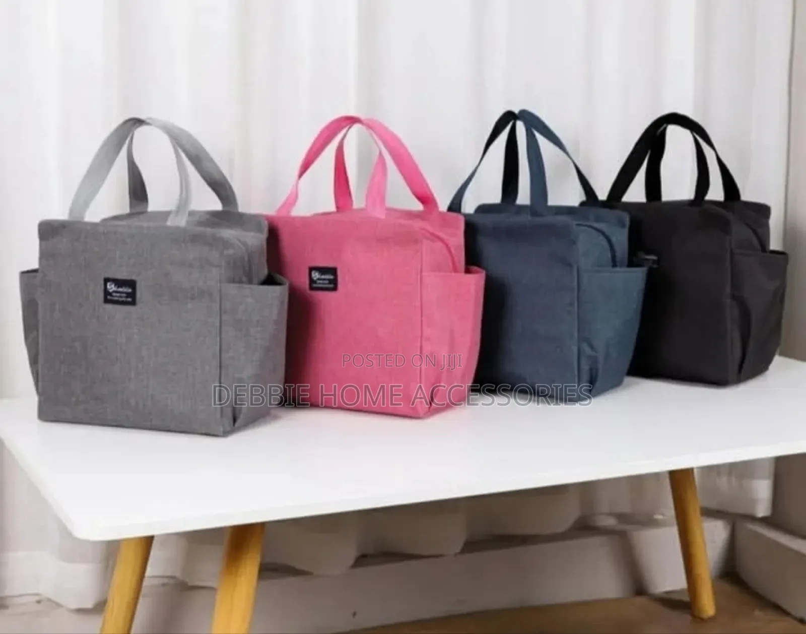 Insulated Lunch Cool Box Bag (Multi Colored)