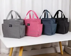 Insulated Lunch Cool Box Bag (Multi Colored)
