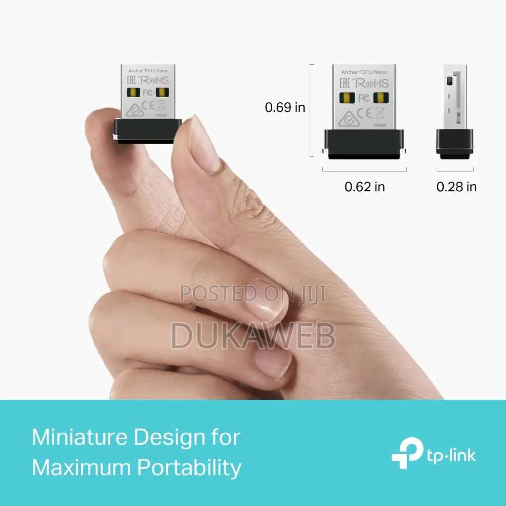 Tp-link Archer Tx1u Nano Wi-fi 6 Usb Adapter – Brand New