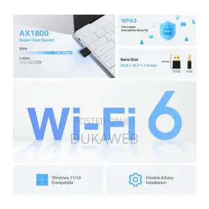 Tp-link Archer Tx20u Nano Ax1800 Wi-fi 6 Usb Adapter – Brand New