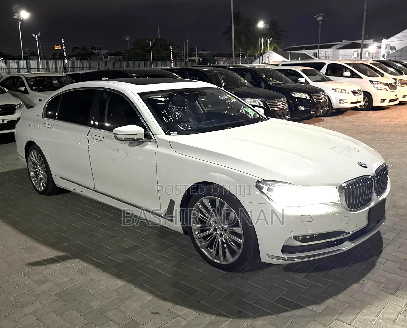 BMW 7 Series 2017 White