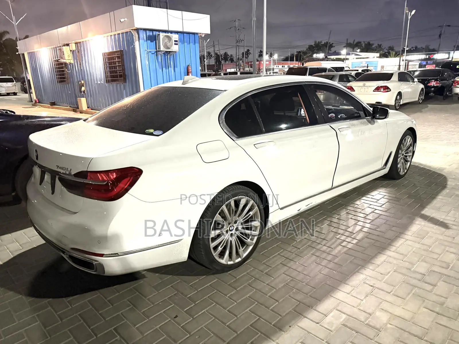 BMW 7 Series 2017 White