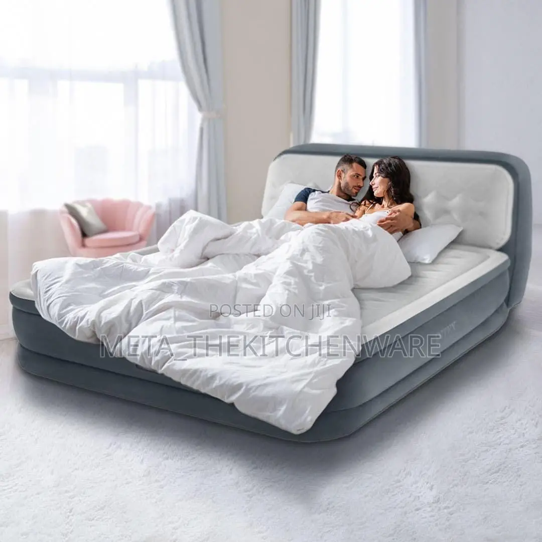 Intex Air Mattress With Electric Pump Size 5x6 35inches