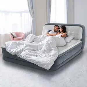 Intex Air Mattress With Electric Pump Size 5x6 35inches