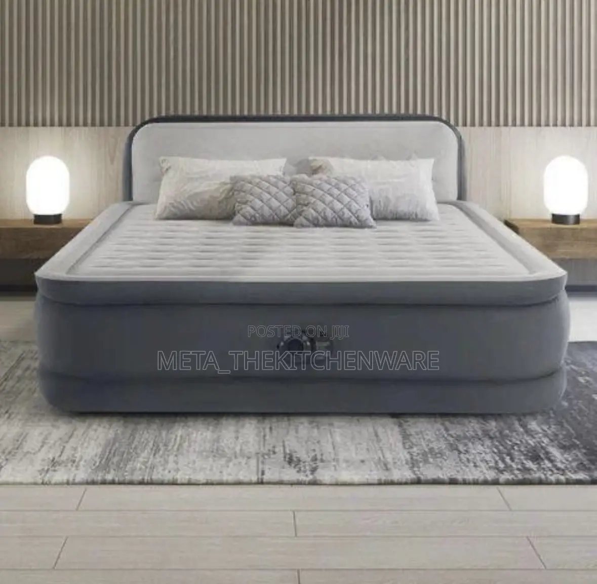 Intex Air Mattress With Electric Pump Size 5x6 35inches