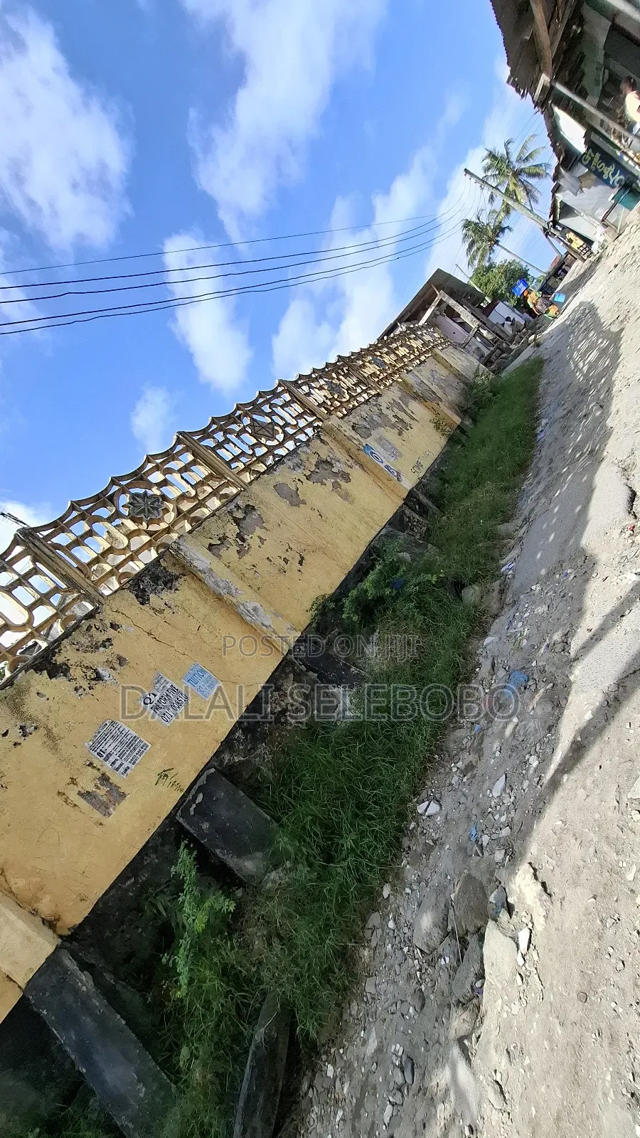 Plot 4 Dry Port (Factory) It Looking Main Road