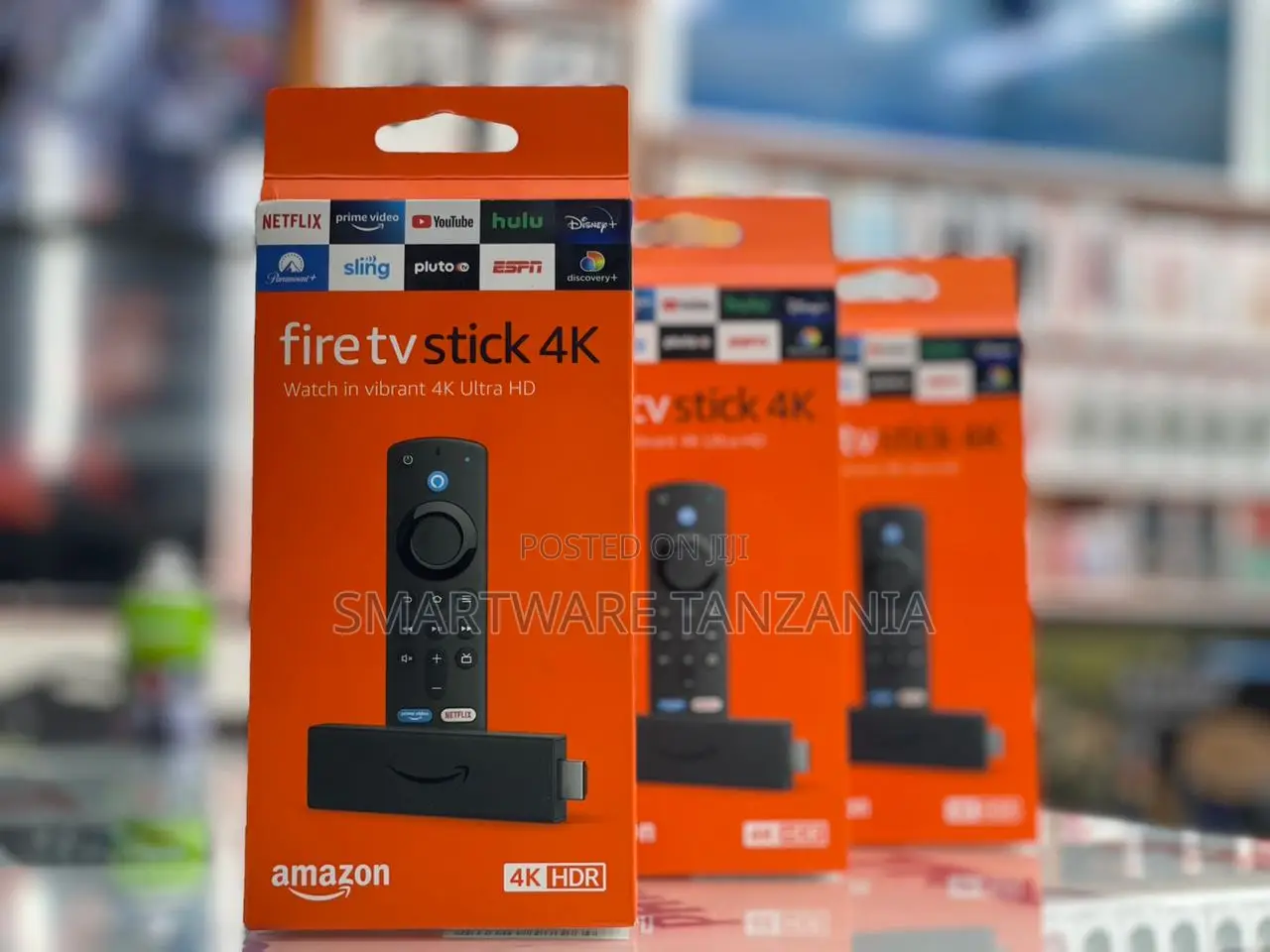 Fire Tv Stick Ultra Hd HDR Streaming Alexa Voice Netflix Prime