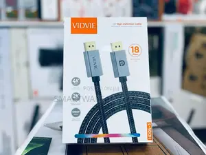 Vidvie Dp to Dp Cable 18gbps High Speed Displayport 1.4 Cord