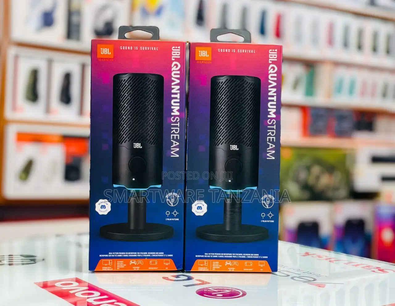 JBL Quantum Stream Usb Gaming Microphone Pc Streaming Podcasts