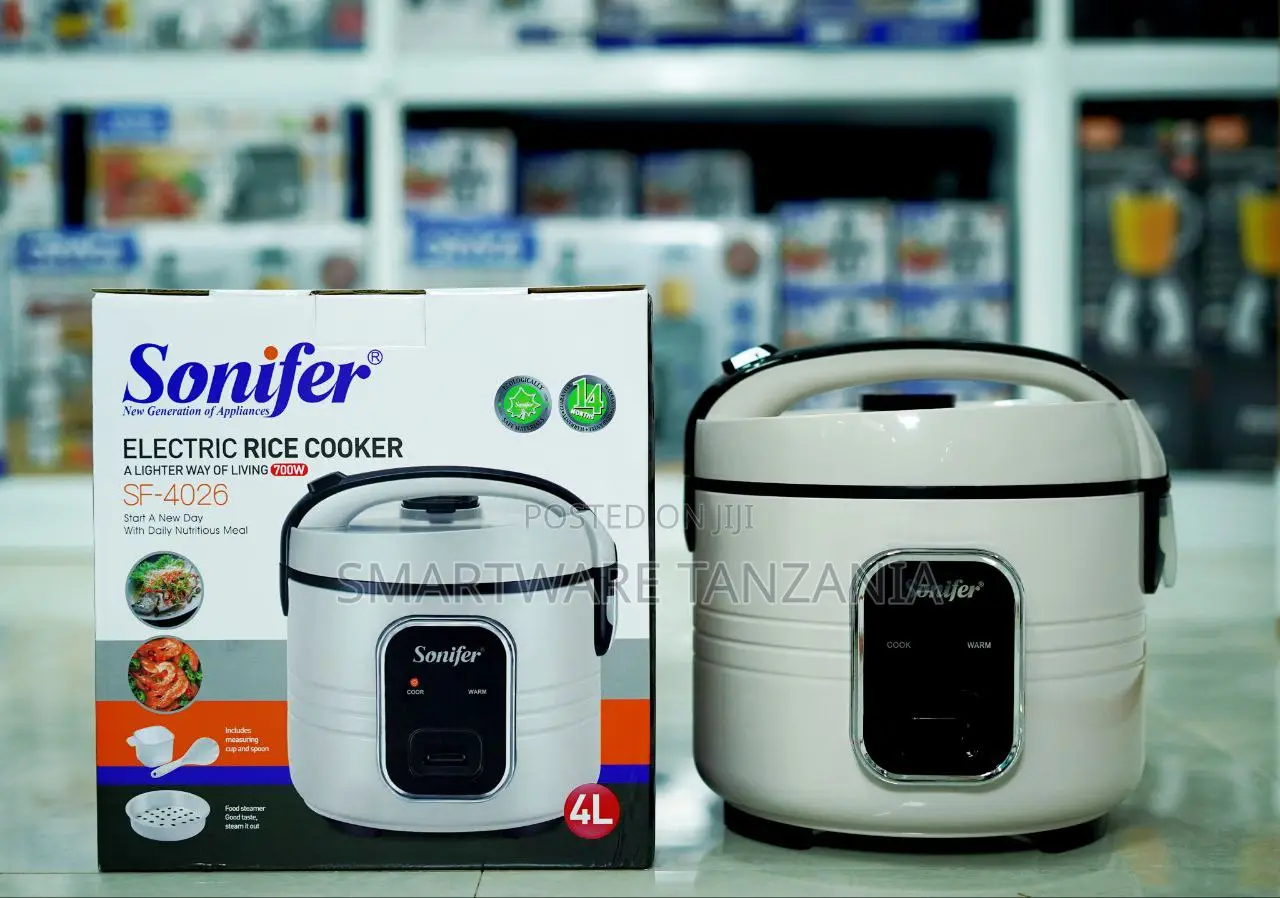 Sonifer Rice Cooker 4l 700w Sf-4026 Electric Multi-function Steamer