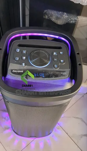 Skywood Portable Party Speakers Supper Bass And Sound With Mic Q9