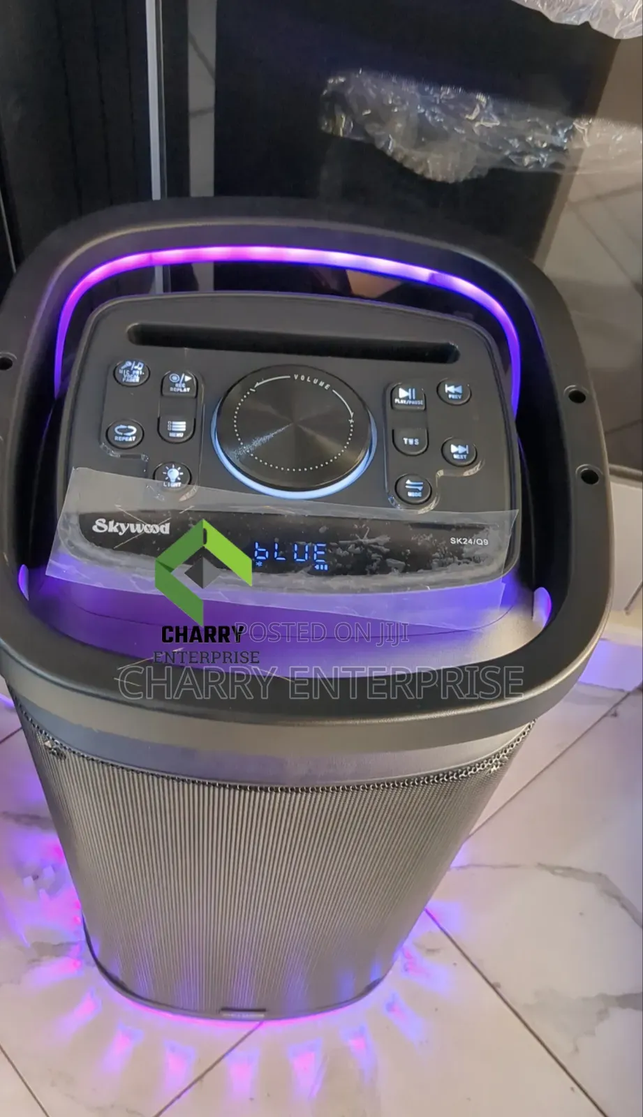 Skywood Portable Party Speakers Supper Bass And Sound With Mic Q9