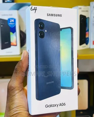 New Samsung Galaxy A06 128 GB Black