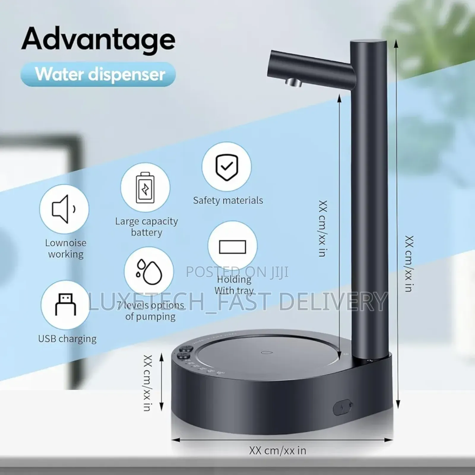 Portable Desktop Water Bottle Dispenser