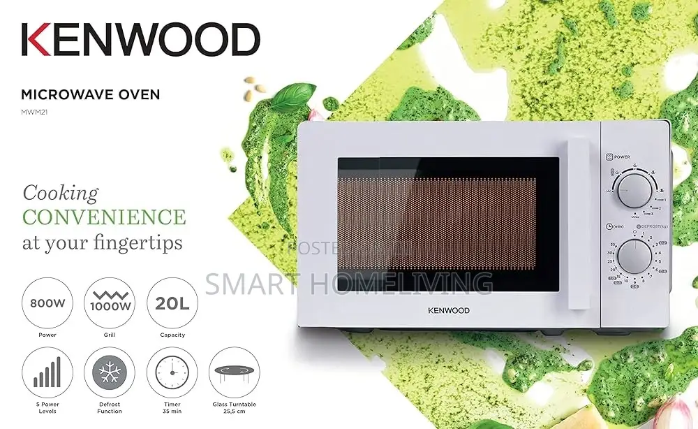 Kenwood Microwave Oven 20l With Grill (Inapasha Na Kuchoma)