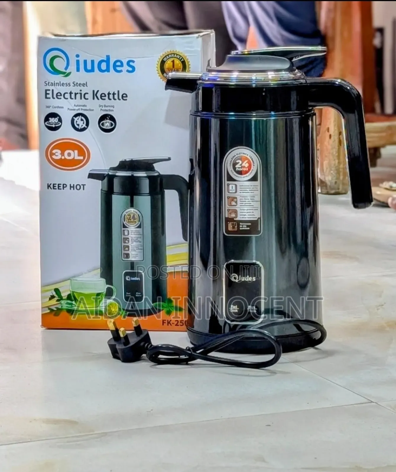 2l Kettle Heater Thermo