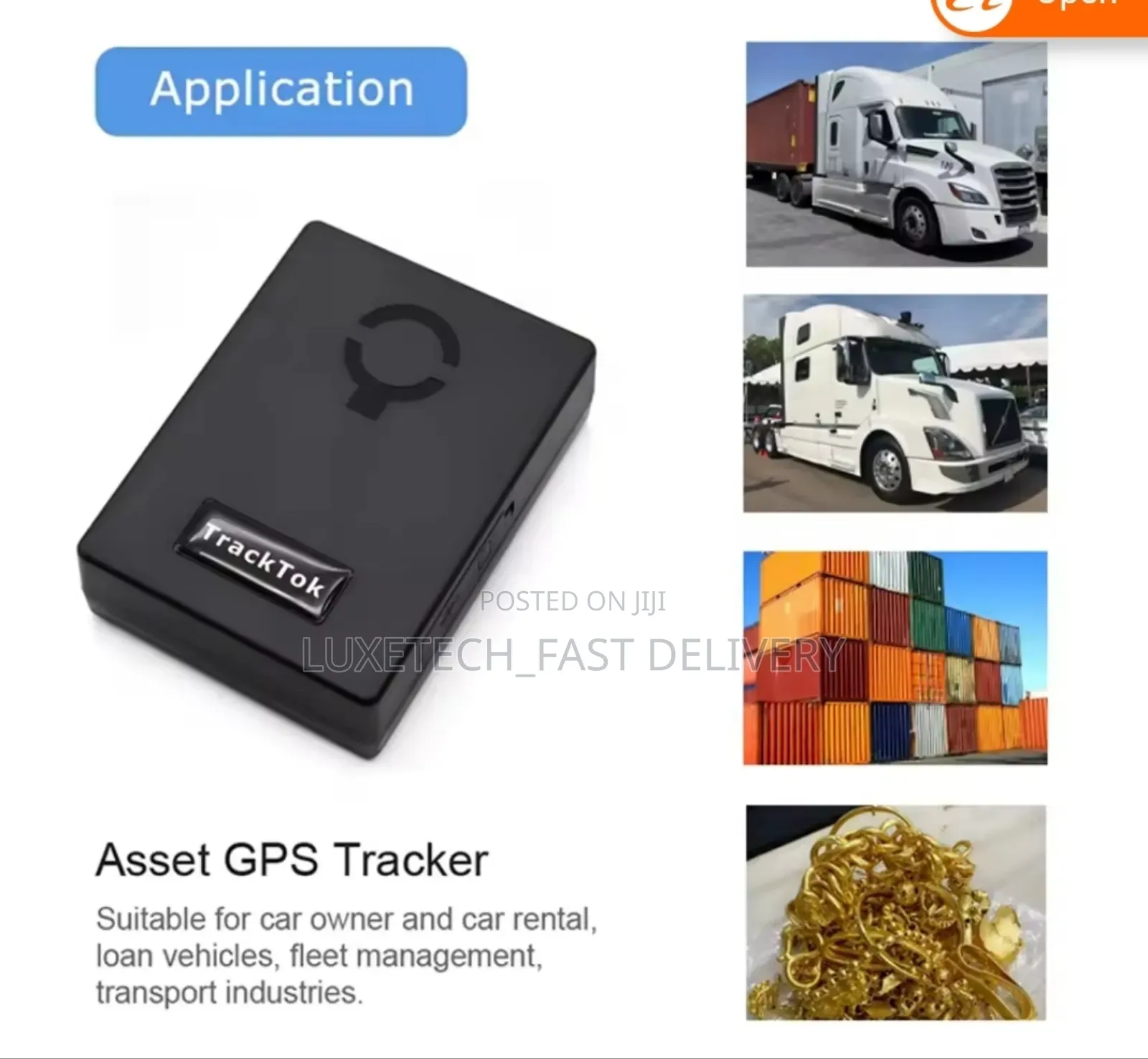 Tracktok Cy02 Gps Tracker Wireless - Real-time Location Monitoring