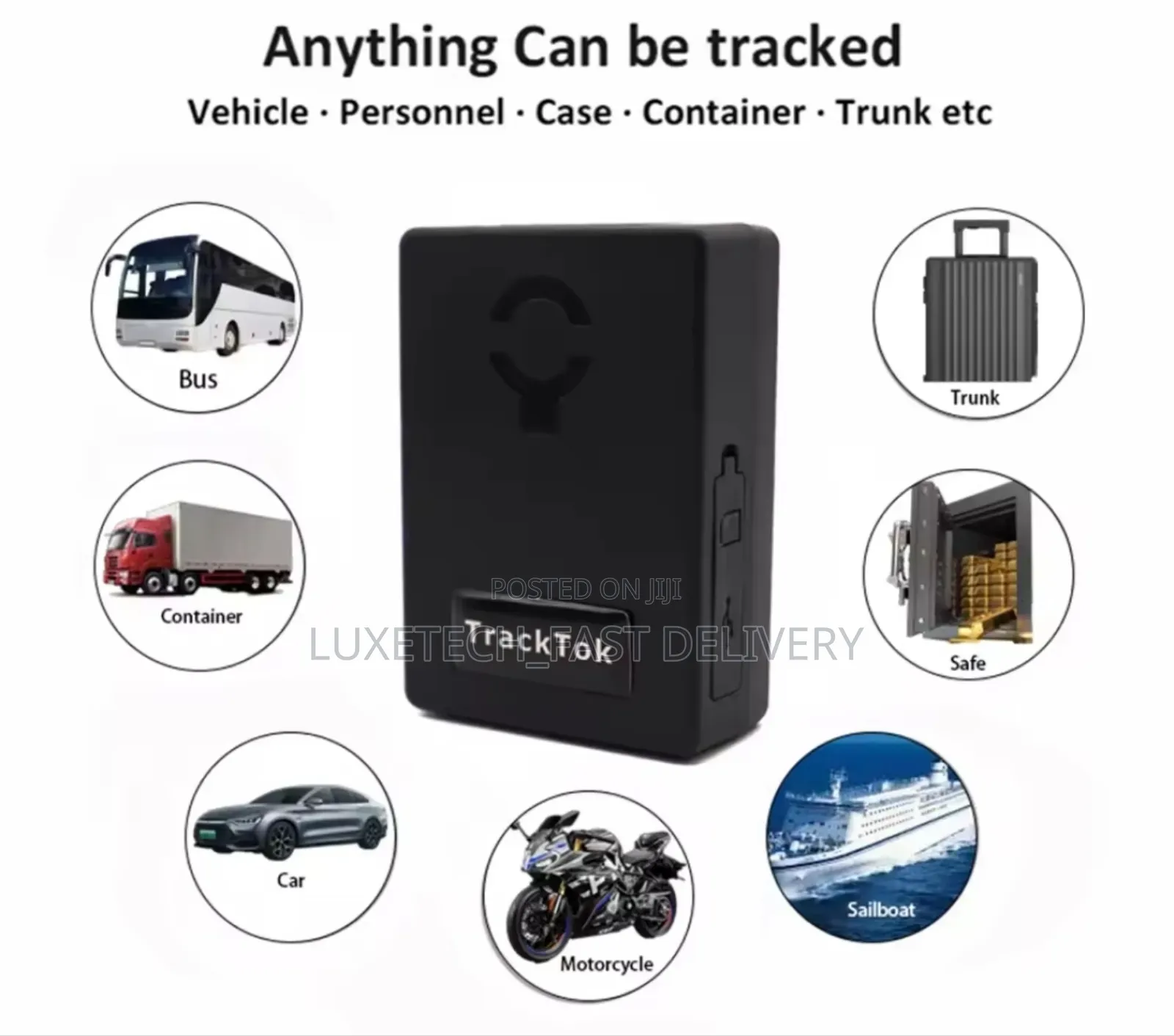 Tracktok Cy02 Gps Tracker Wireless - Real-time Location Monitoring