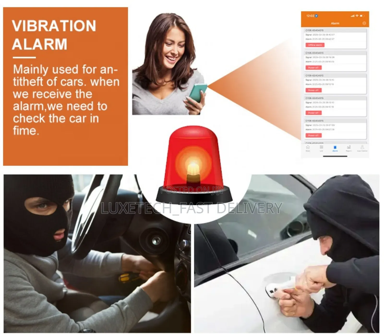 Tracktok Vehicle Gps Tracker - Real-time Via Sms, Platform, Or App
