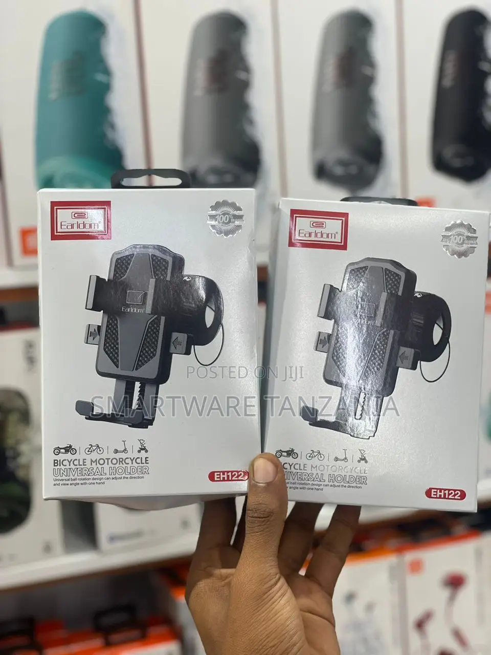 Earldom Phone Holder Bicycle Motorcycle Universal Mount Adjustable