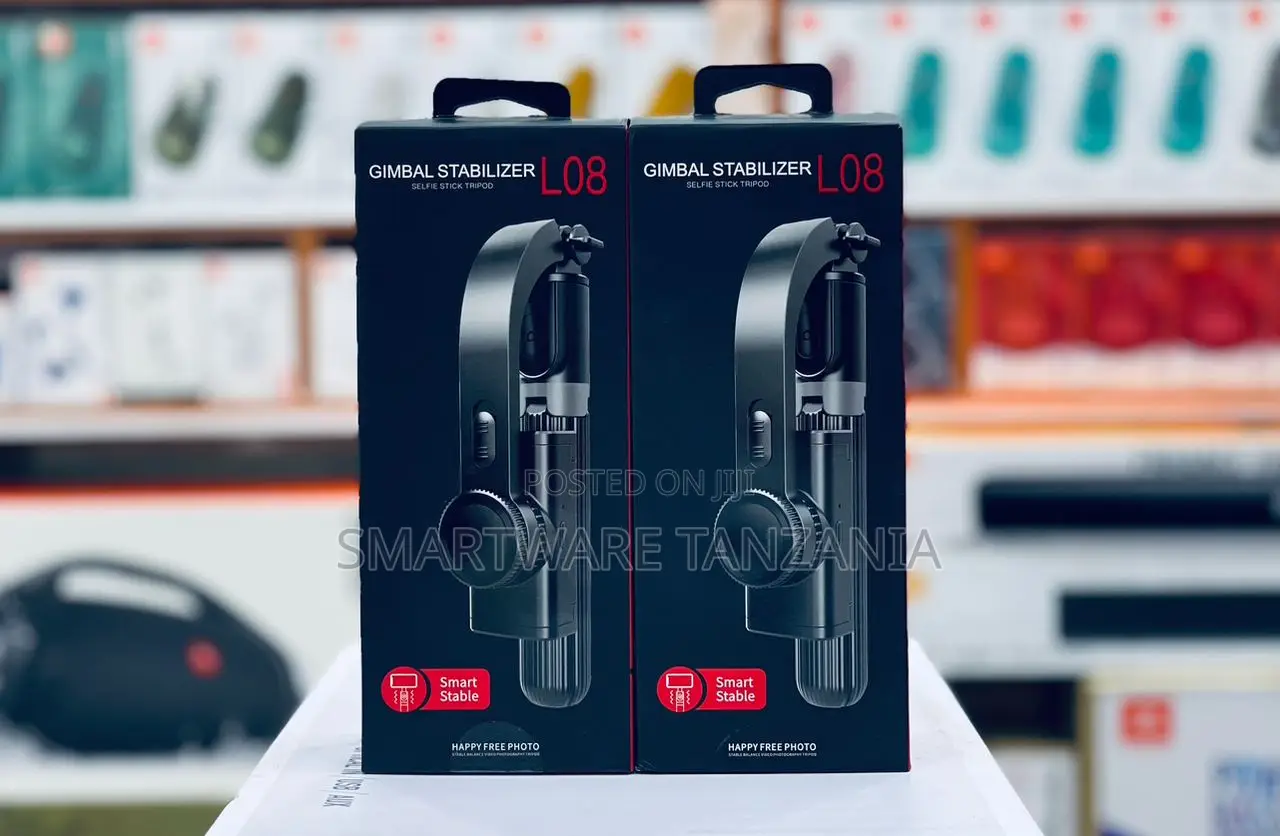 Gimbal Stabilizer L08 Selfie Stick Tripod Smartphone Video Recording