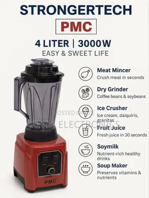 PMC Strongertech Heavy Duty Blender 4 Litter