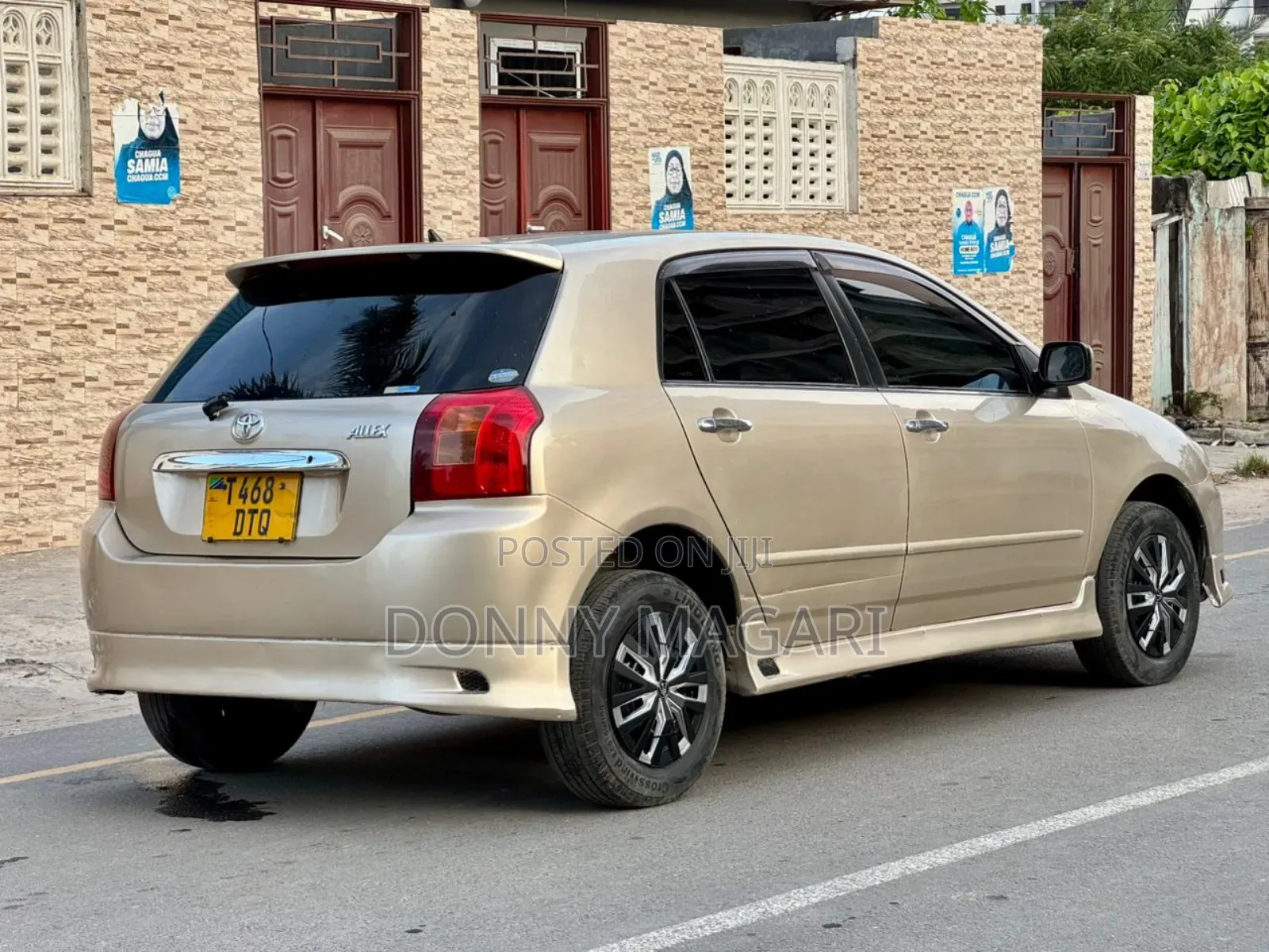 Toyota Allex 2002 Gold