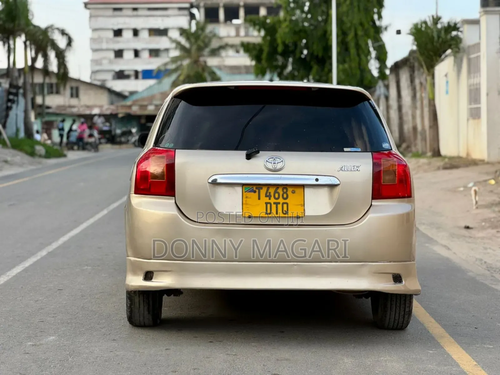 Toyota Allex 2002 Gold