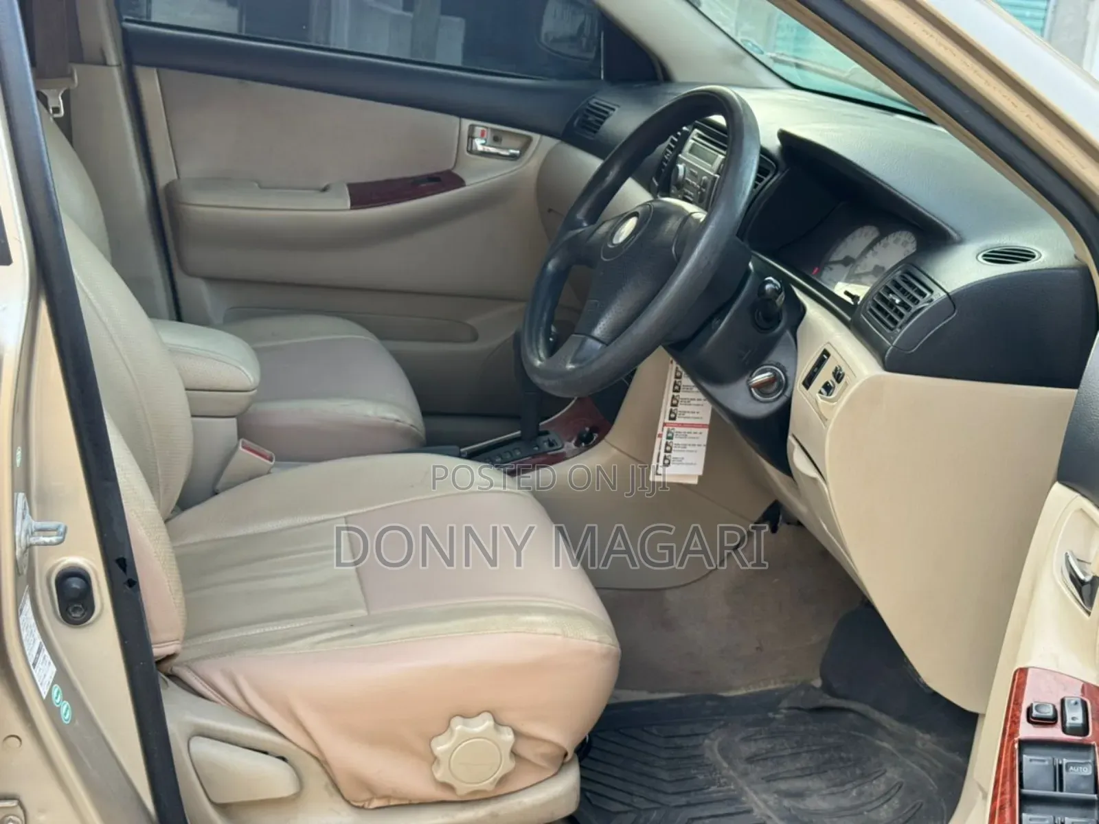 Toyota Allex 2002 Gold
