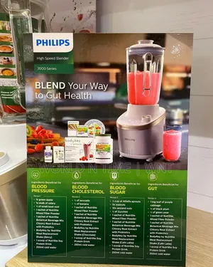 Philips 7000 Series 1500w Blender With Glass Jar Hr3760