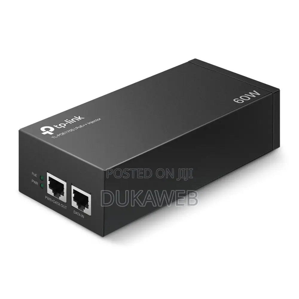 Tp-Link Omada Poe170s 60w Gigabit Poe++ Injector Adapter – Brand New